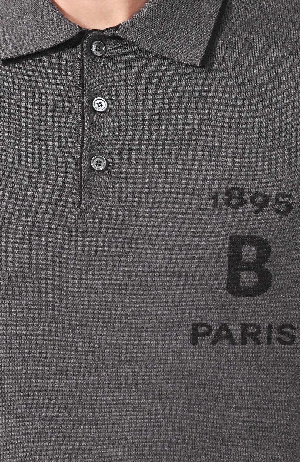 Поло из смеси шерсти и хлопка BERLUTI, арт. R16KPS36-001, фото 5