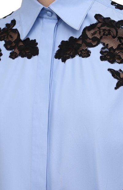 Хлопковая рубашка VALENTINO, арт. VB3AB1Y04HP, фото 5