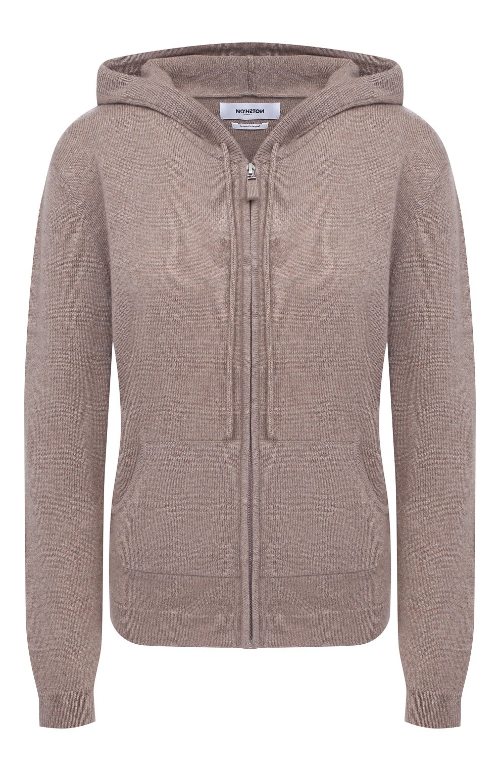 Кашемировый кардиган NOT SHY бежевого цвета по цене 26050 руб., арт. 3701010C, фото 1 Кашемировый кардиган NOT SHY, арт. 3701010C, фото 1