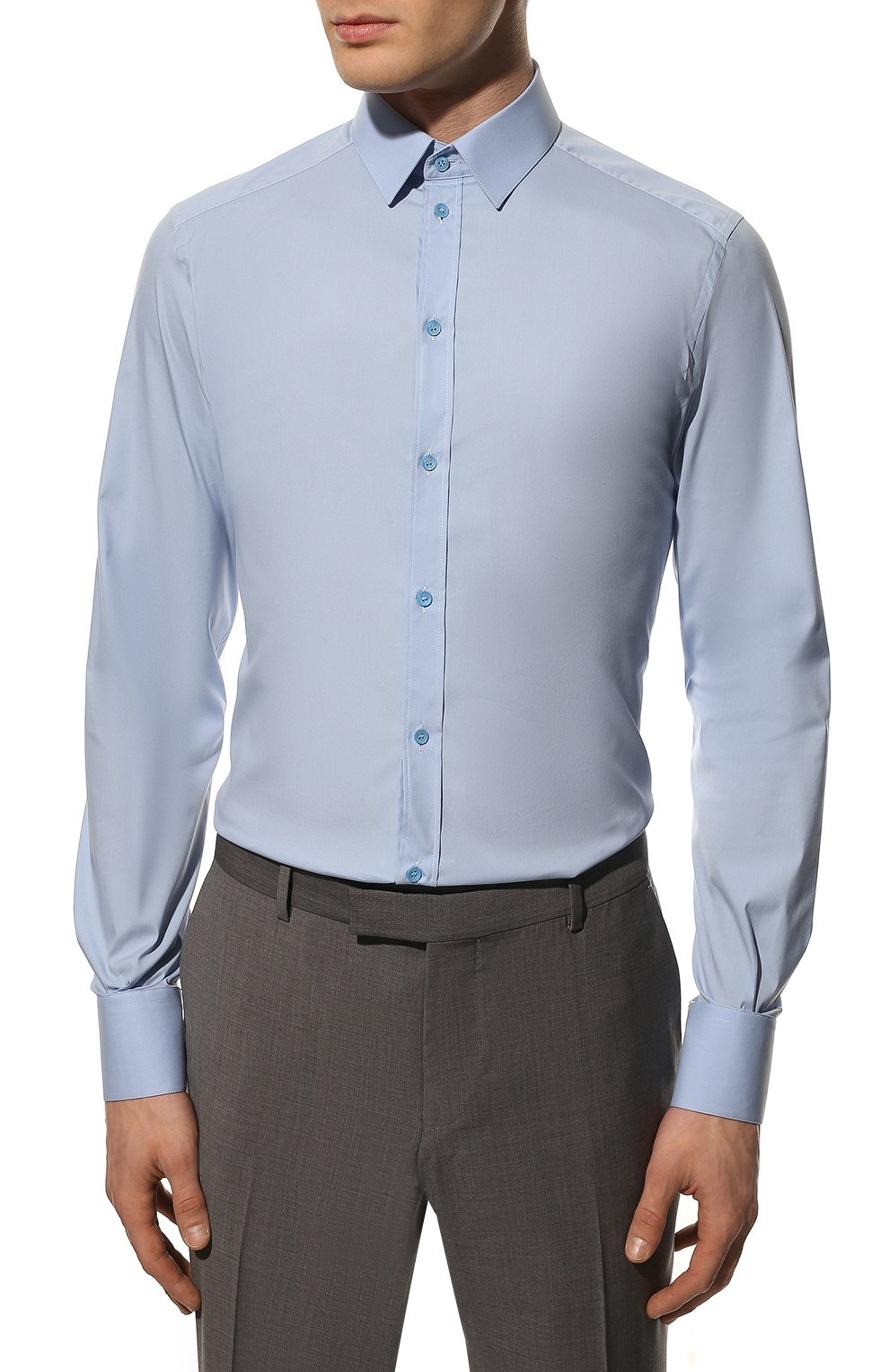 Хлопковая сорочка DOLCE & GABBANA, арт. G5EJ0T/FUMRY, фото 3