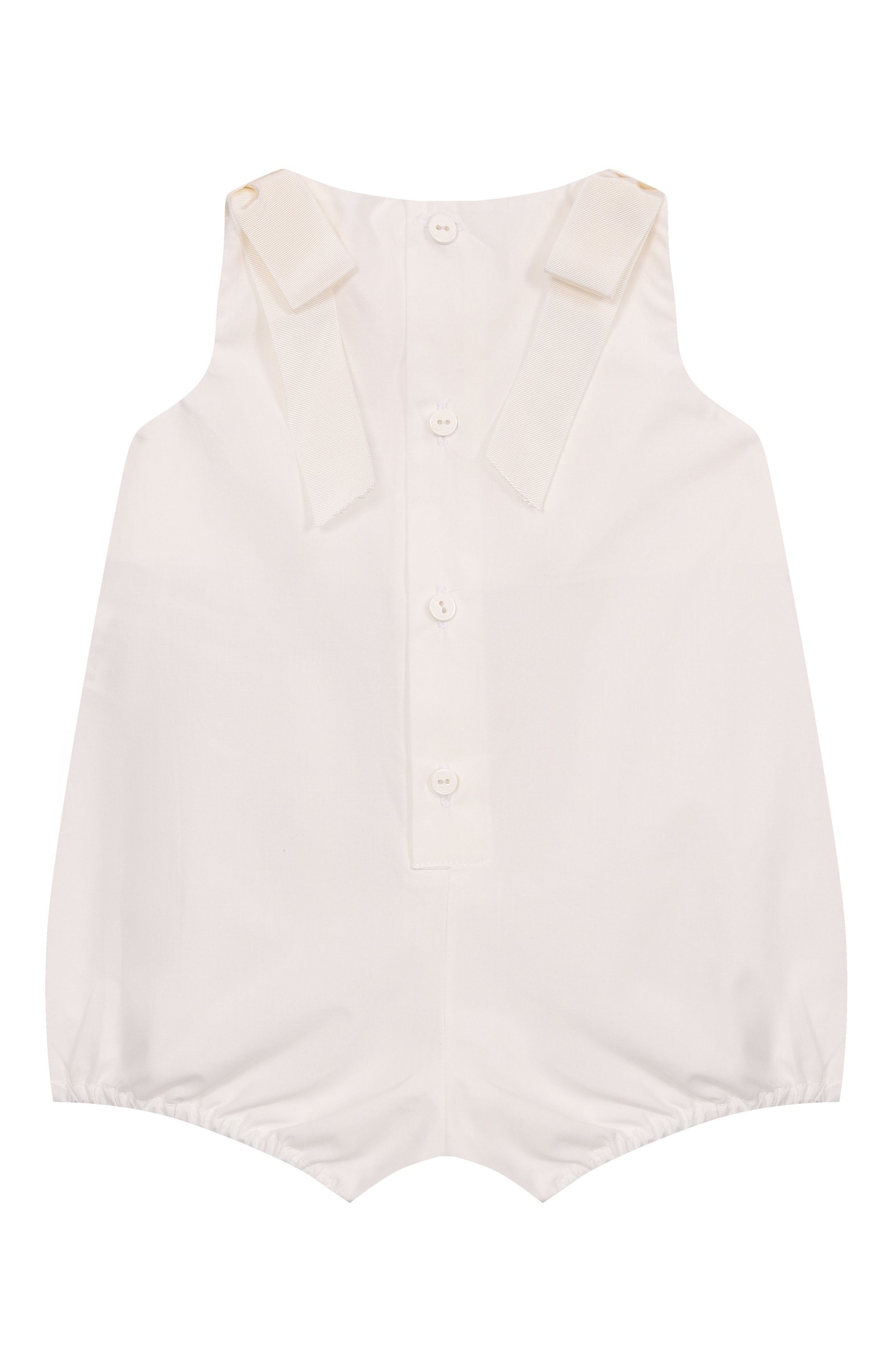 Хлопковый песочник BLUMARINE кремового цвета по цене 15450 руб., арт. BNPG0050/CA030, фото 2 Хлопковый песочник BLUMARINE, арт. BNPG0050/CA030, фото 2