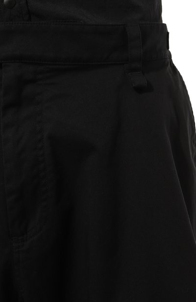 Хлопковые шорты BALENCIAGA черного цвета по цене 119000 руб., арт. 791058/TBP01, фото 5 Хлопковые шорты BALENCIAGA, арт. 791058/TBP01, фото 5