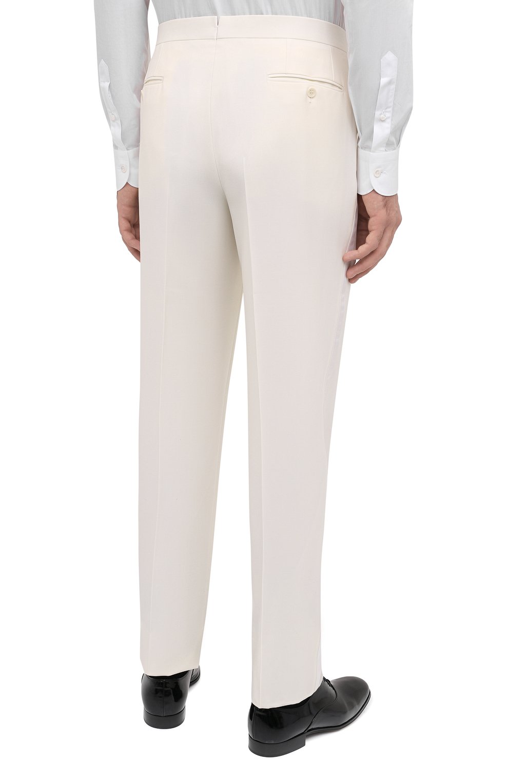 Шерстяной смокинг BRIONI белого цвета по цене 560000 руб., арт. RTI40Q/0ZA14/LISIDE, фото 5 Шерстяной смокинг BRIONI, арт. RTI40Q/0ZA14/LISIDE, фото 5