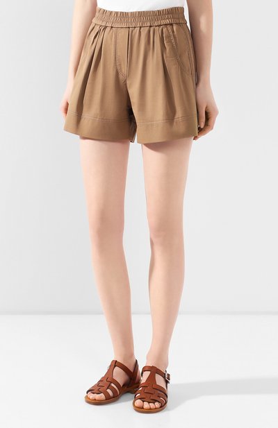 Хлопковые шорты BRUNELLO CUCINELLI, арт. MH116P5538, фото 3