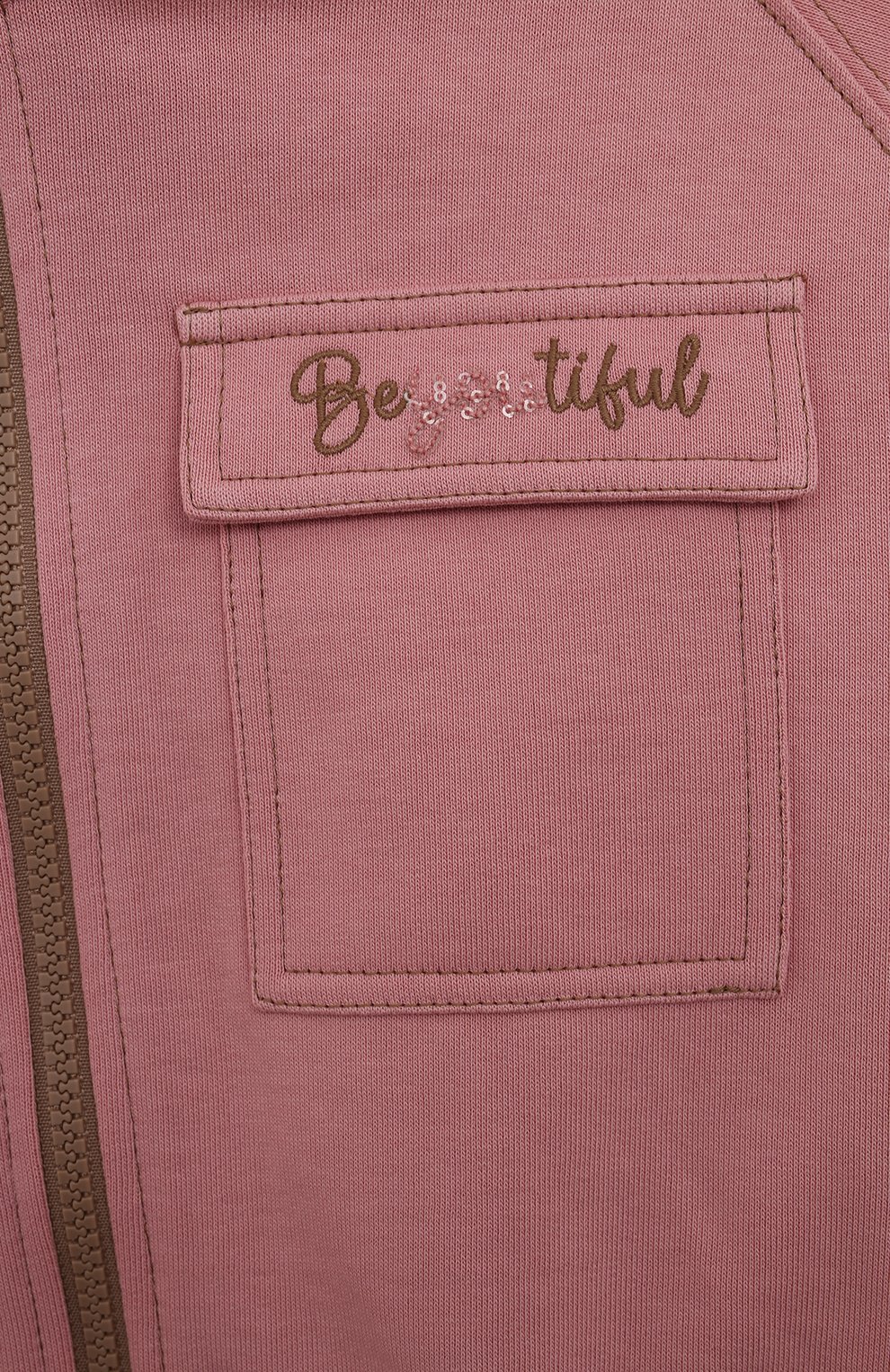 Хлопковая толстовка BRUNELLO CUCINELLI, арт. BD869E298A, фото 3