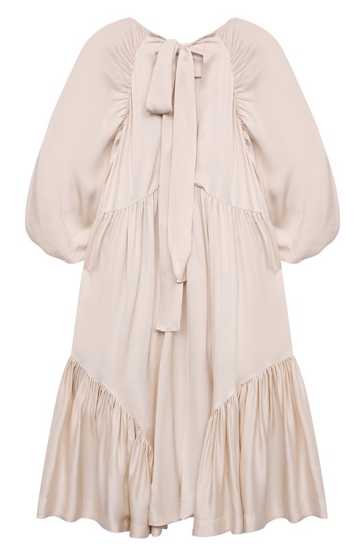 Платье из вискозы Unlabel Кремовый, фото 2