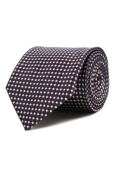 Мужской шелковый галстук CORNELIANI, арт. 87U302-1120310/00