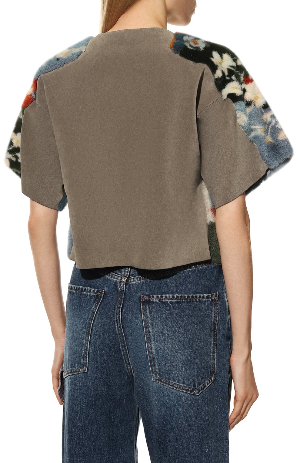 Накидка из меха норки VALENTINO, арт. KF3FB010/02F, фото 4