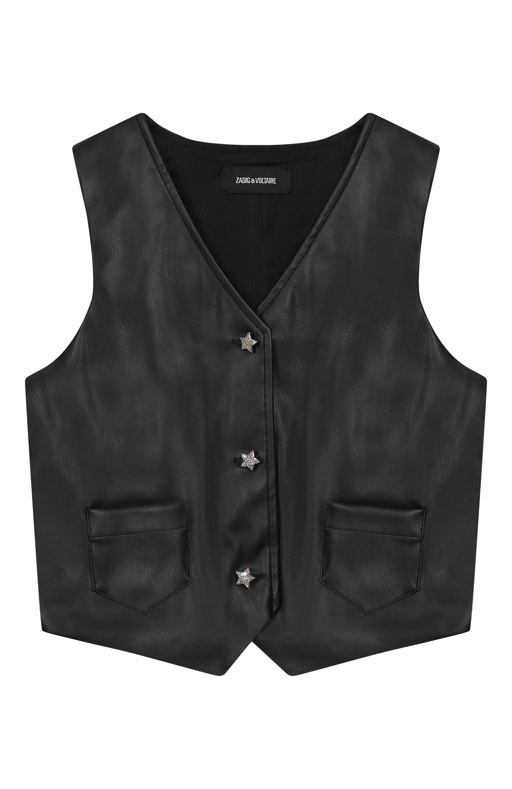 Жилет из экокожи ZADIG AND VOLTAIRE, арт. X60454, фото 1