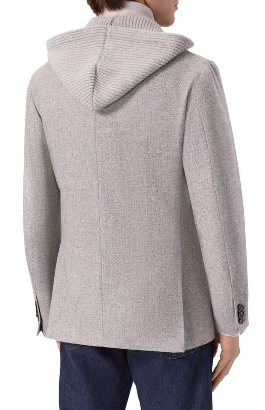 Шерстяной пиджак L.B.M. 1911 2594/52507 Серый  2594/52507 Фото 5