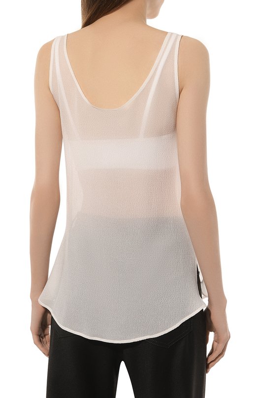 Шелковый топ Gooroo TP013-2200-101-FW24/25 Белый  TP013-2200-101-FW24/25 Фото 4