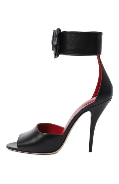 Кожаные босоножки drip rose 105 VALENTINO, арт. 8W2S0MY5/RDW, фото 4