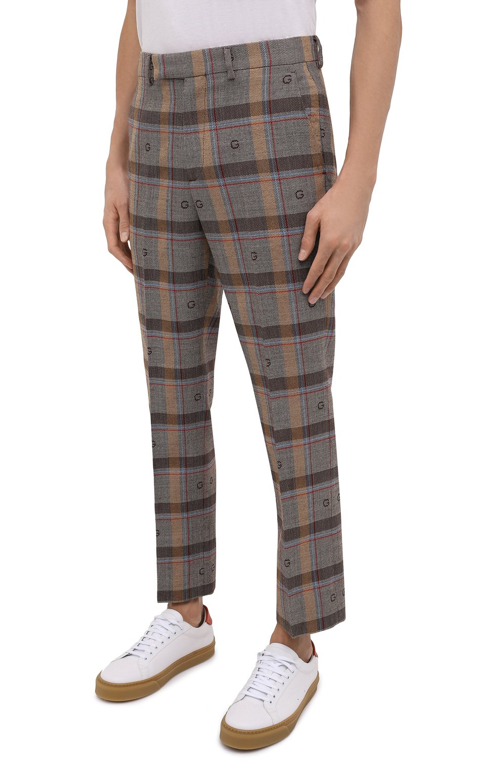 Шерстяные брюки GUCCI, арт. 680704/ZAHLM, фото 3