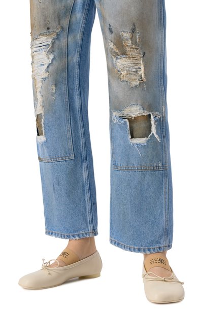 Кожаные балетки anatomic MM6, арт. S59WZ0099/P3628, фото 3