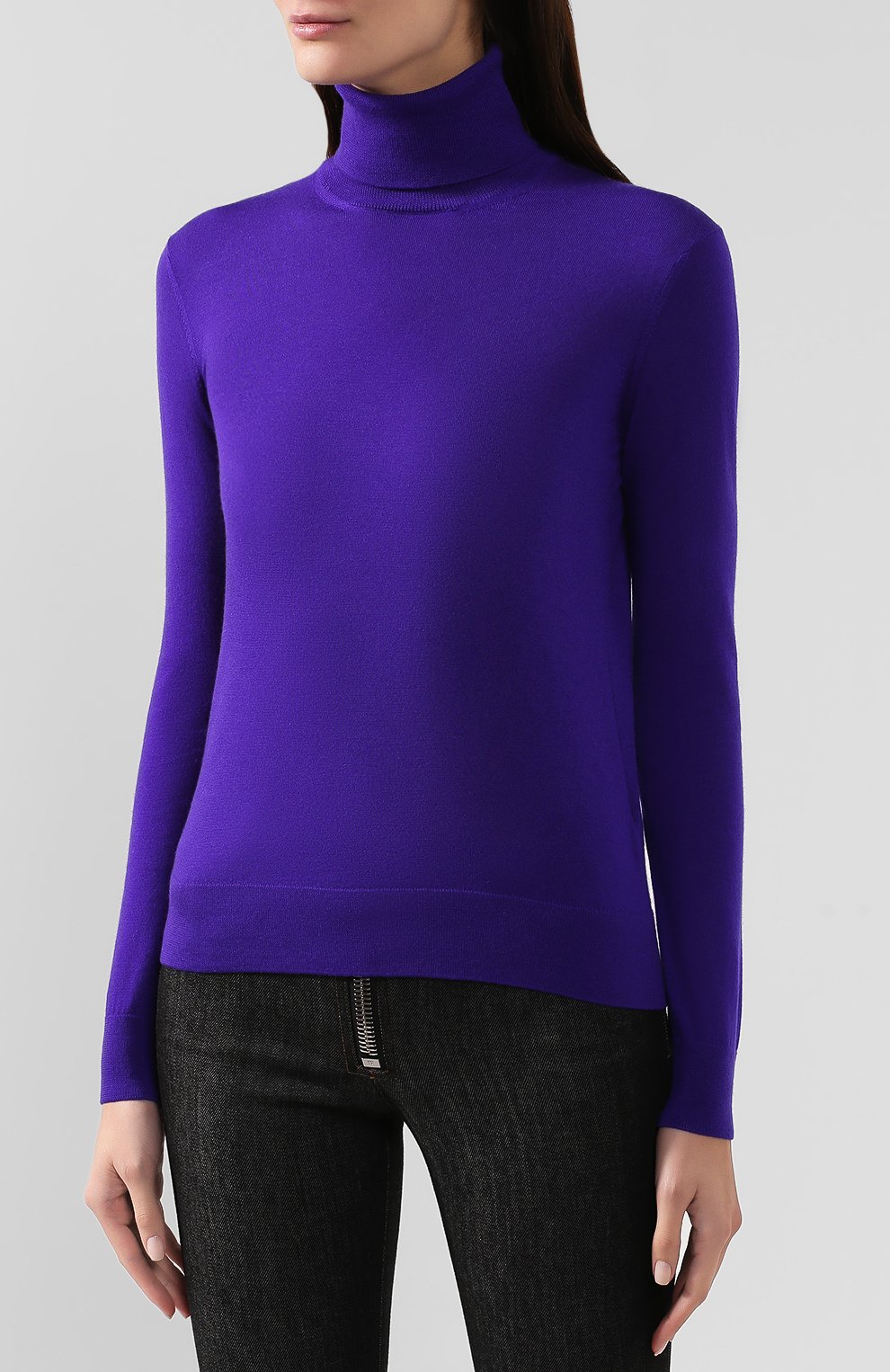 Кашемировая водолазка RALPH LAUREN фиолетового цвета по цене 89950 руб., арт. 290615195, фото 3 Кашемировая водолазка RALPH LAUREN, арт. 290615195, фото 3