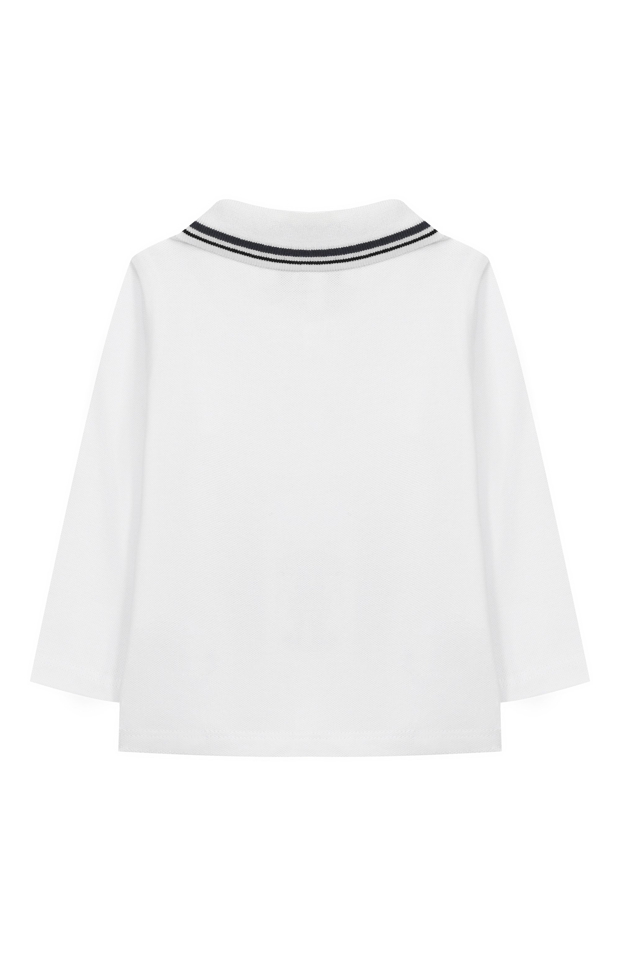 Хлопковое поло EMPORIO ARMANI, арт. 8NHFB5/1JPTZ, фото 2