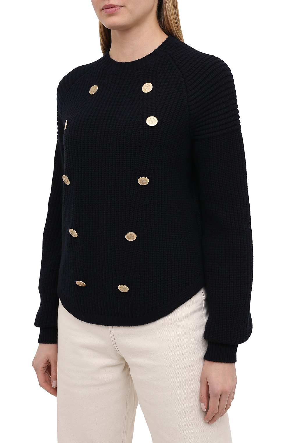 Свитер из шерсти и кашемира GIORGIO ARMANI, арт. 6HAM24/AM51Z, фото 3