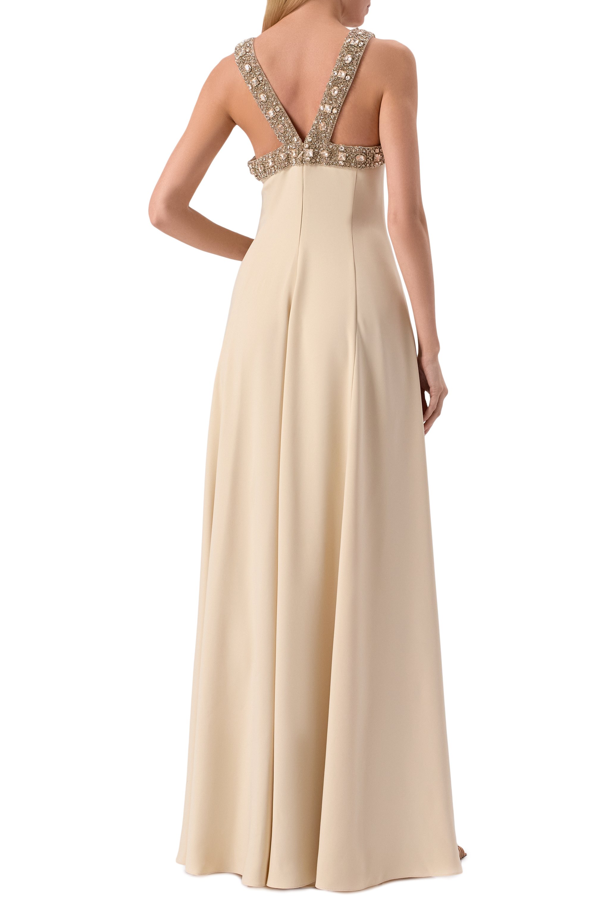 Платье с отделкой стразами ZUHAIR MURAD, арт. RDR25053/CRCA010, фото 4