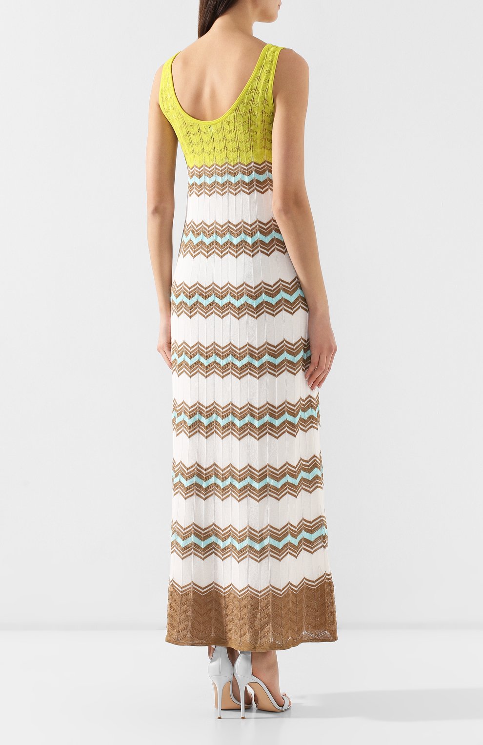 Платье из смеси хлопка и вискозы M MISSONI, арт. 2DG00124/2K000S, фото 4