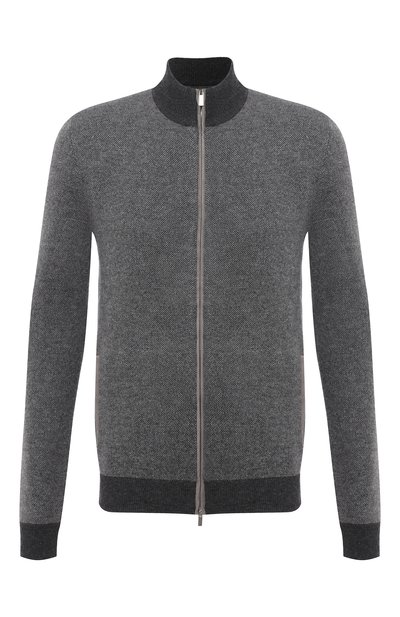 Кашемировый кардиган IL BORGO CASHMERE серого цвета по цене 132500 руб., арт. 56-621G0, фото 1 Кашемировый кардиган IL BORGO CASHMERE, арт. 56-621G0, фото 1