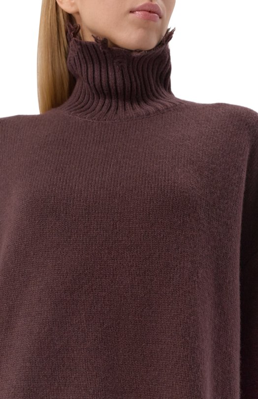 Кашемировый свитер Addicted MK890-1 Коричневый  MK890-1 Фото 5