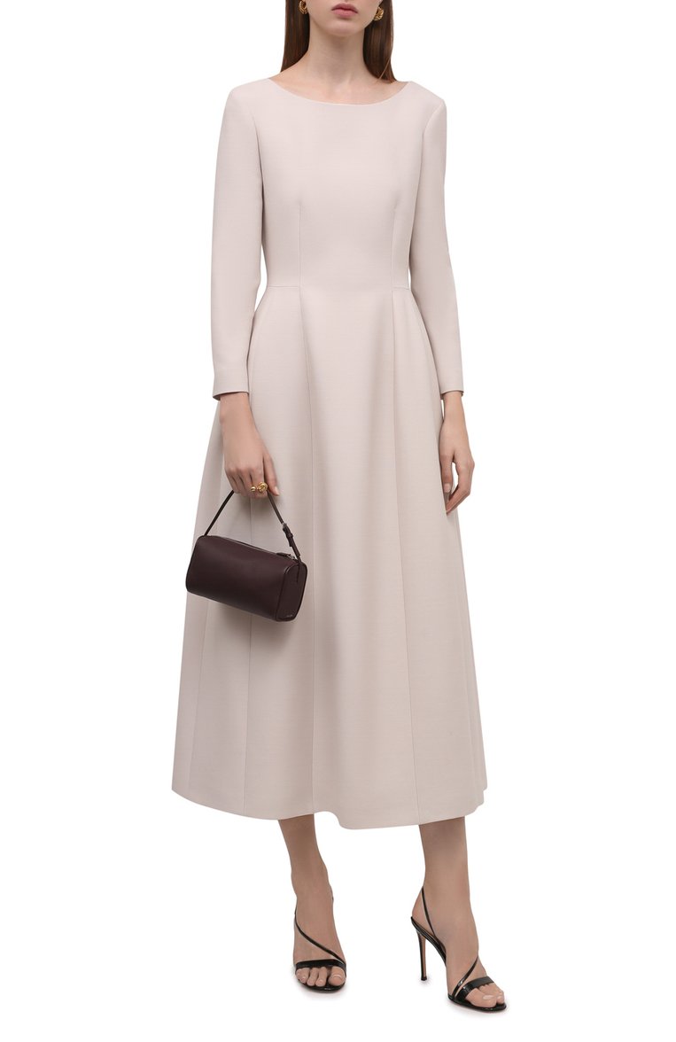 Платье из шерсти и шелка THE ROW, арт. 5968W1279, фото 2