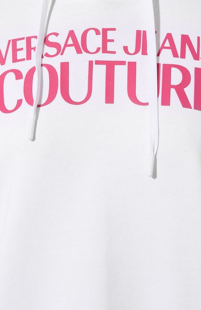 Хлопковое худи VERSACE JEANS COUTURE, арт. 74HAIT03/CF010, фото 5