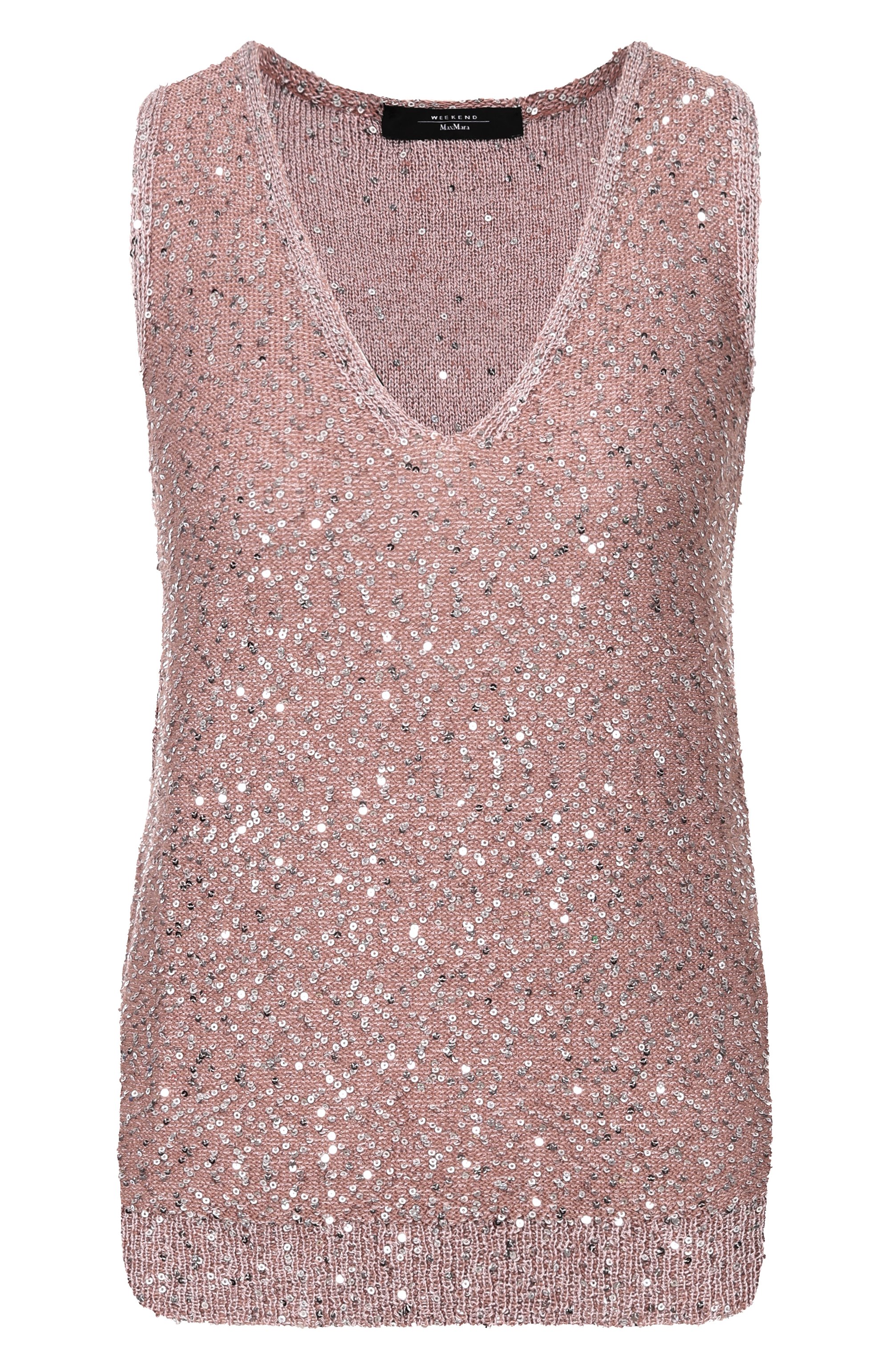 Топ с отделкой пайетками WEEKEND MAX MARA, арт. WKDTEMP0, фото 1