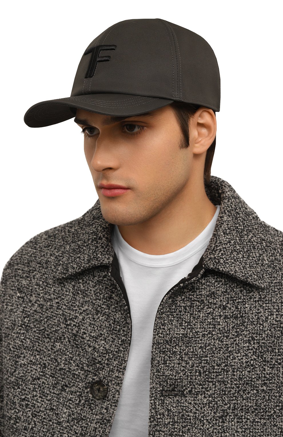Хлопковая бейсболка TOM FORD, арт. MH003/TCN036G, фото 2