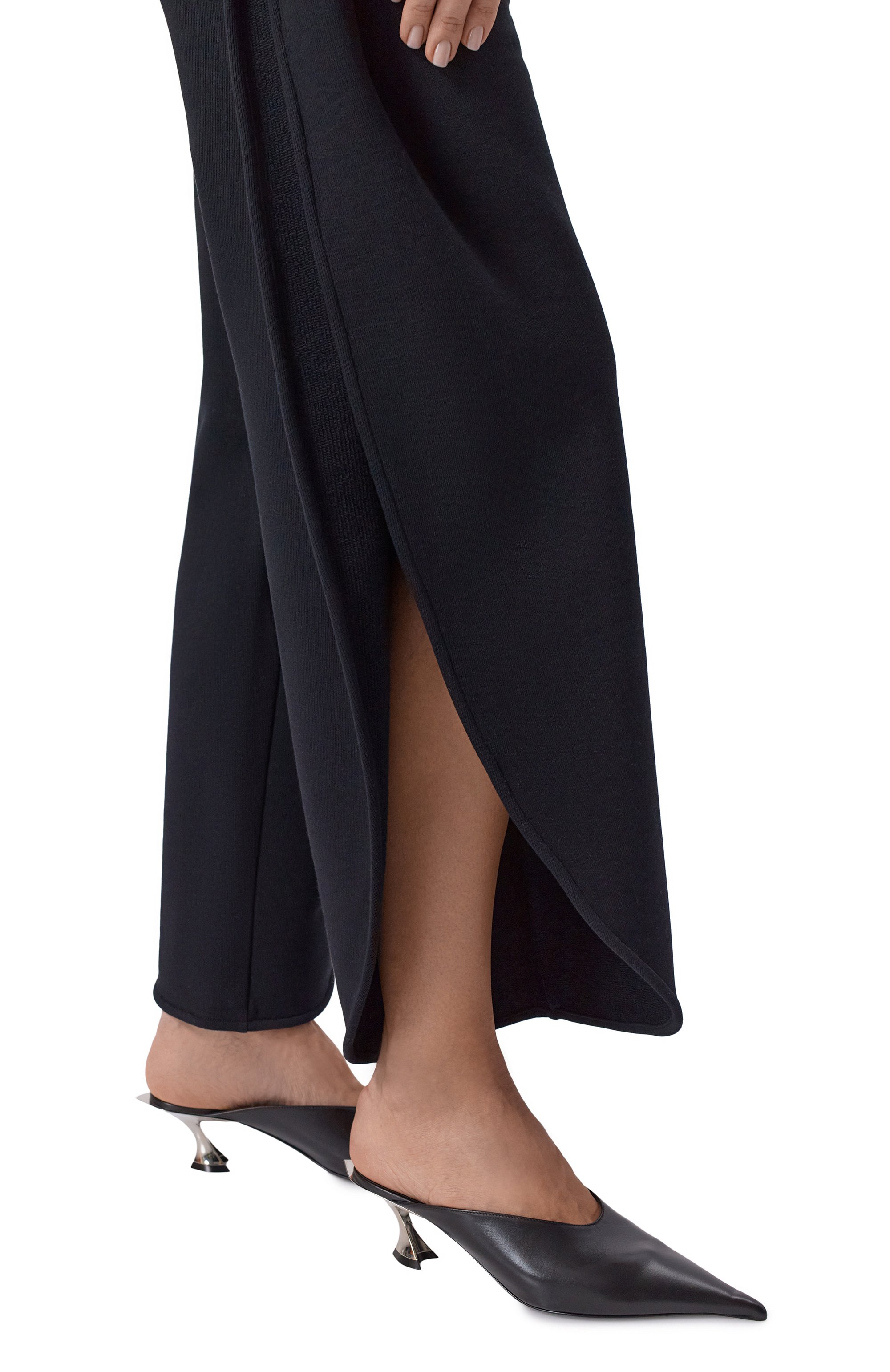 Хлопковые брюки ALAIA, арт. AA9P1299J094C, фото 5