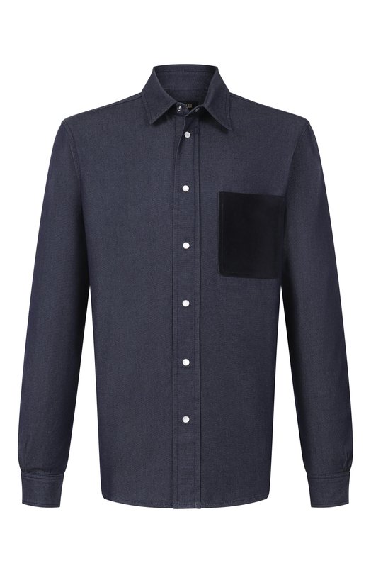 Джинсовая рубашка Zilli JPSB22M013950003N/68 Синий JPSB22M013950003N/68