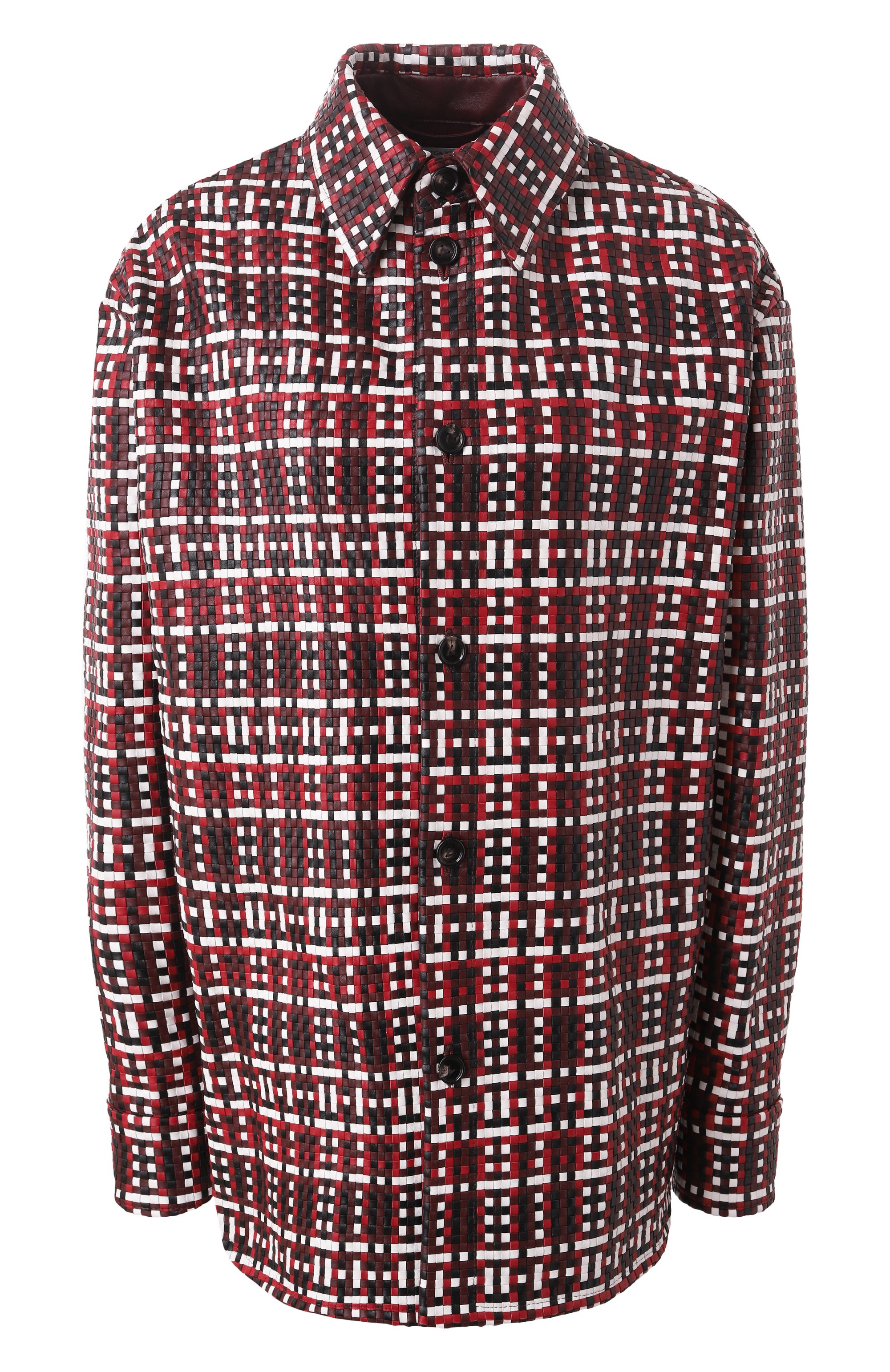 Кожаная рубашка BOTTEGA VENETA, арт. 804331 V4NX0, фото 1