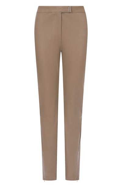 Женские кожаные брюки BOSS, арт. 50541926