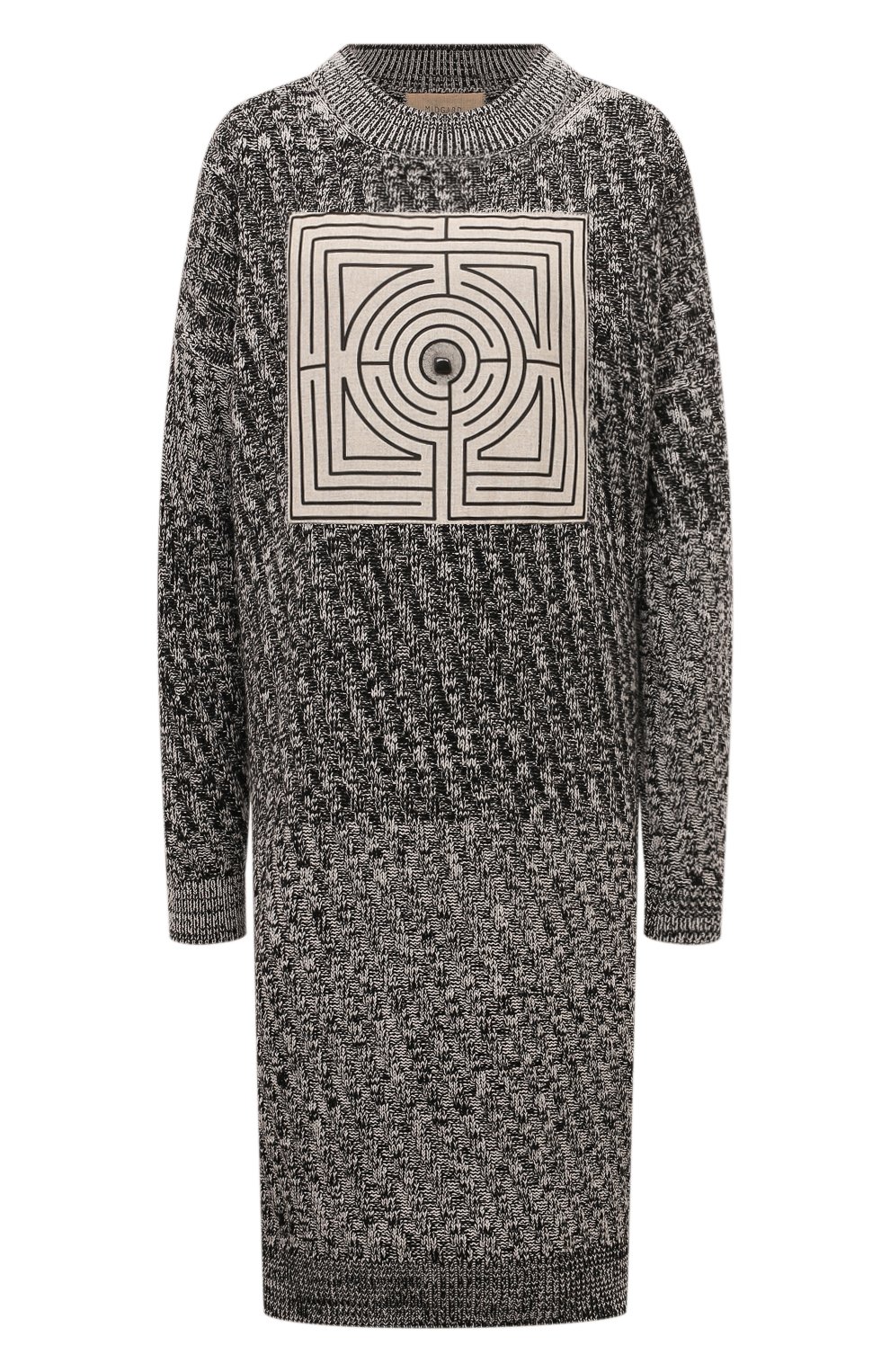 Платье из шерсти и кашемира MIDGARD PARIS, арт. FK1-SW2903-GR, фото 1