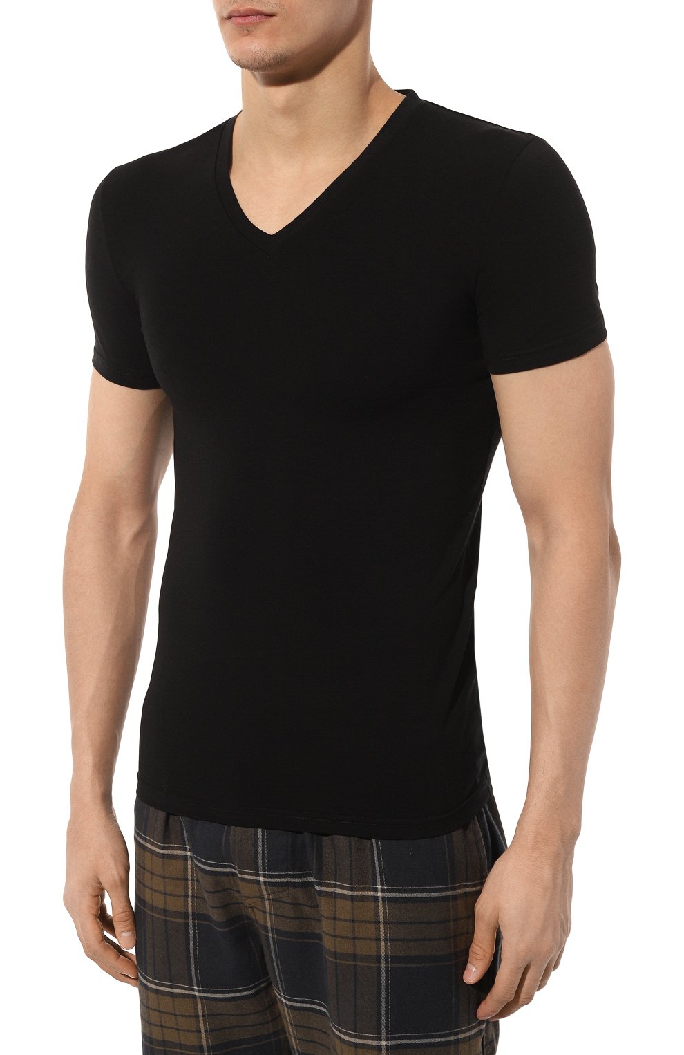 Хлопковая футболка ZEGNA, арт. N2M800090, фото 3