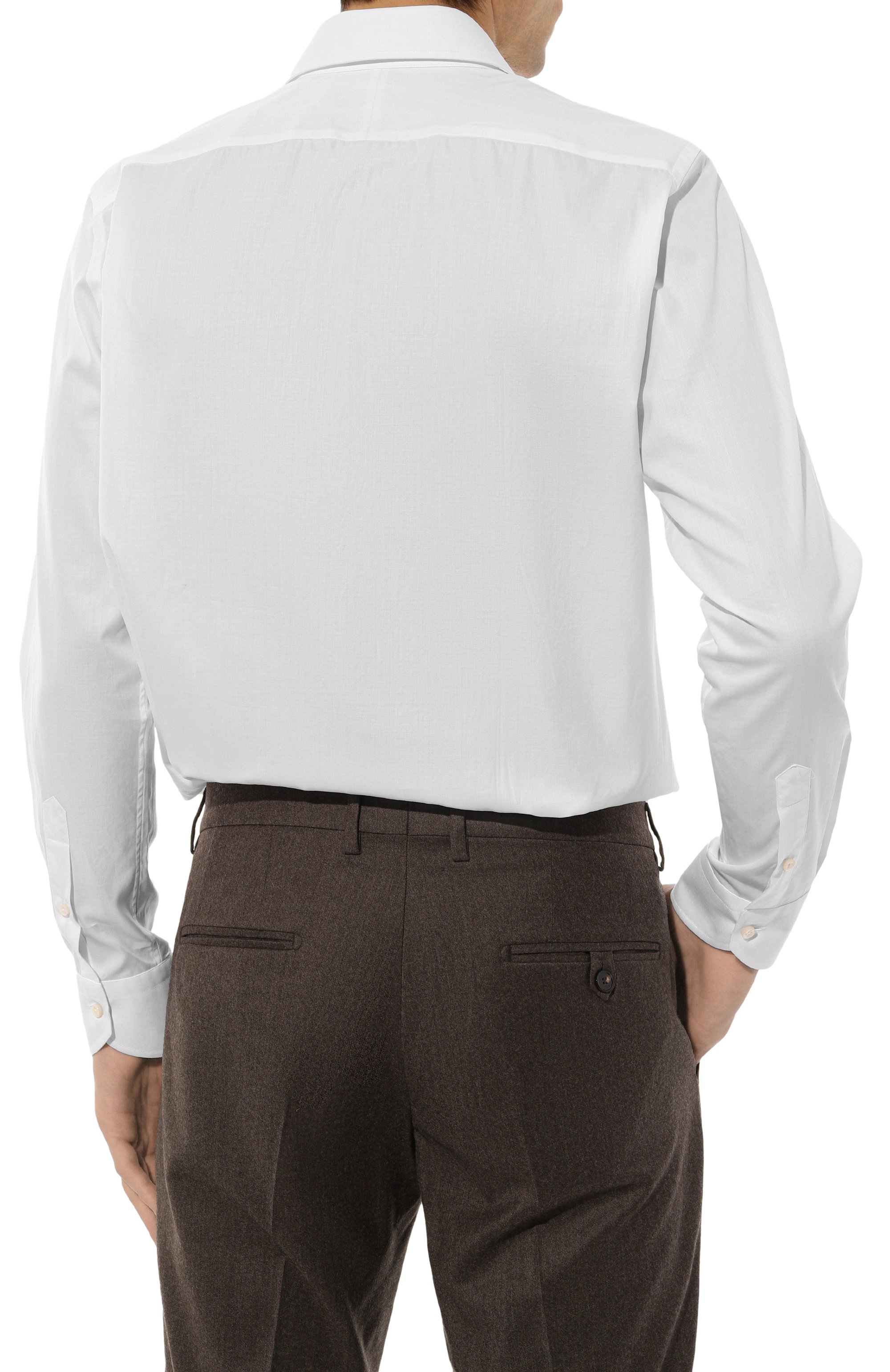 Хлопковая сорочка CANALI, арт. 7718/GX02030, фото 4