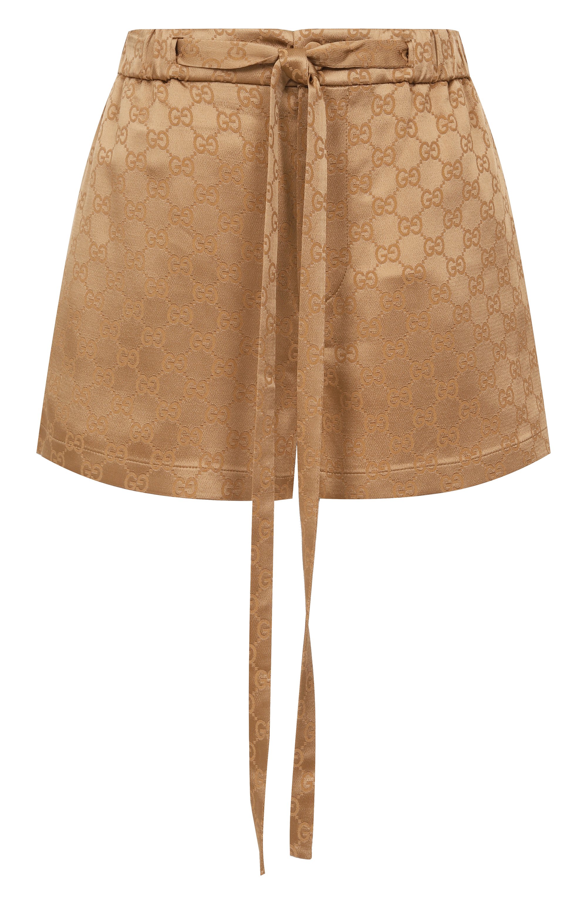 Шорты GUCCI бежевого цвета по цене 212000 руб., арт. 814743/ZAQKJ, фото 1 Шорты GUCCI, арт. 814743/ZAQKJ, фото 1