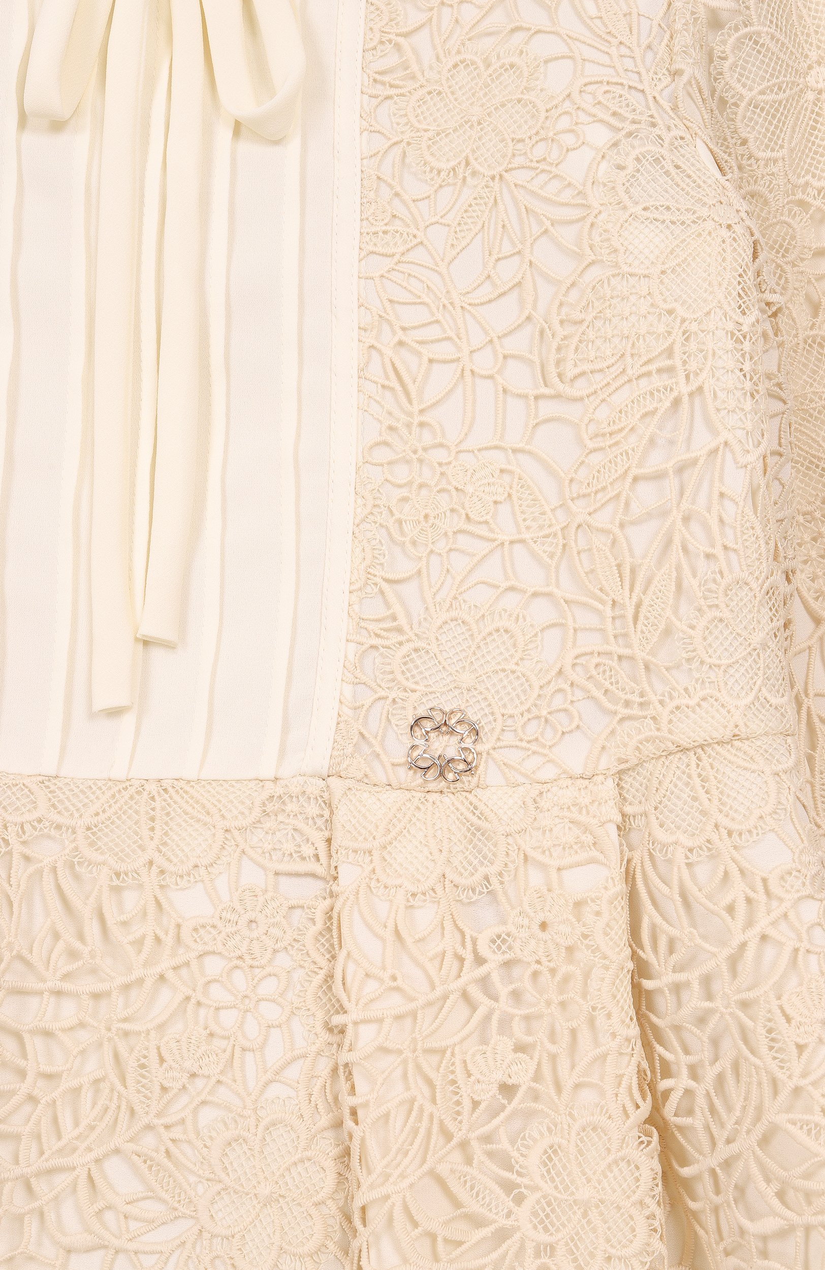 Платье ELIE SAAB JUNIOR кремового цвета по цене 103500 руб., арт. EFAB132/TS1131, фото 3 Платье ELIE SAAB JUNIOR, арт. EFAB132/TS1131, фото 3