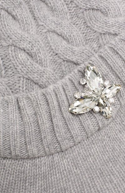 Шерстяная шапка с меховым помпоном IL TRENINO, арт. 19 5649/E0, фото 3