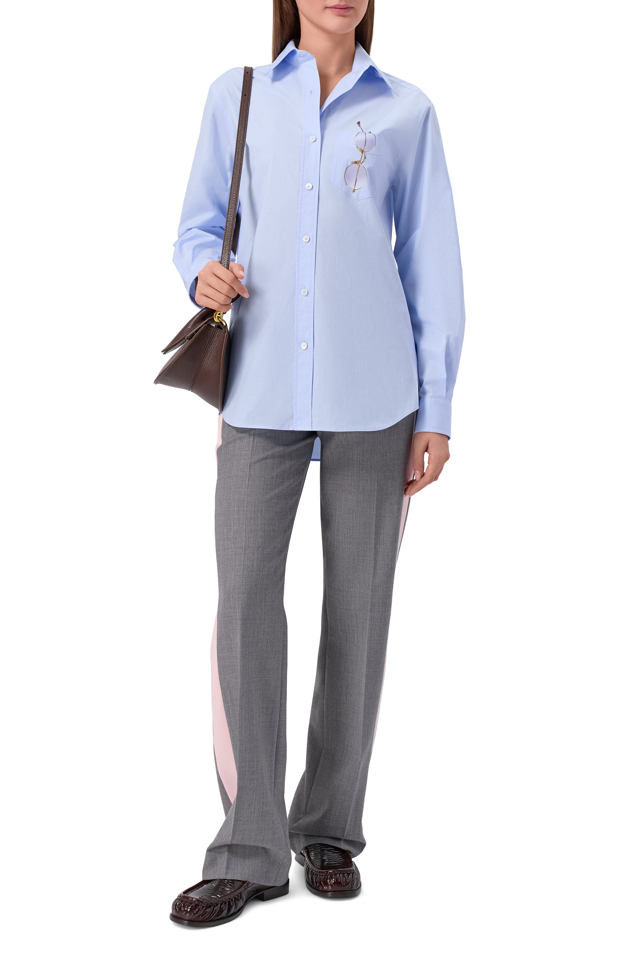 Хлопковая рубашка MOSCHINO, арт. V0225/0531, фото 2