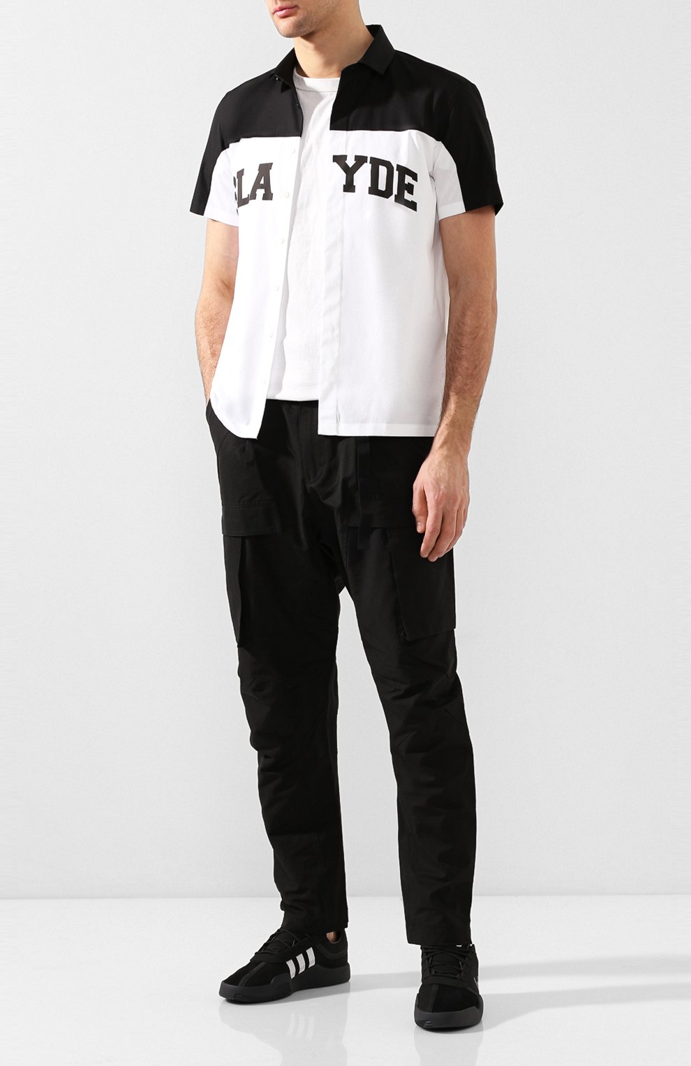 Комбинированные кеды yunu Y-3, арт. EH1575/M, фото 2