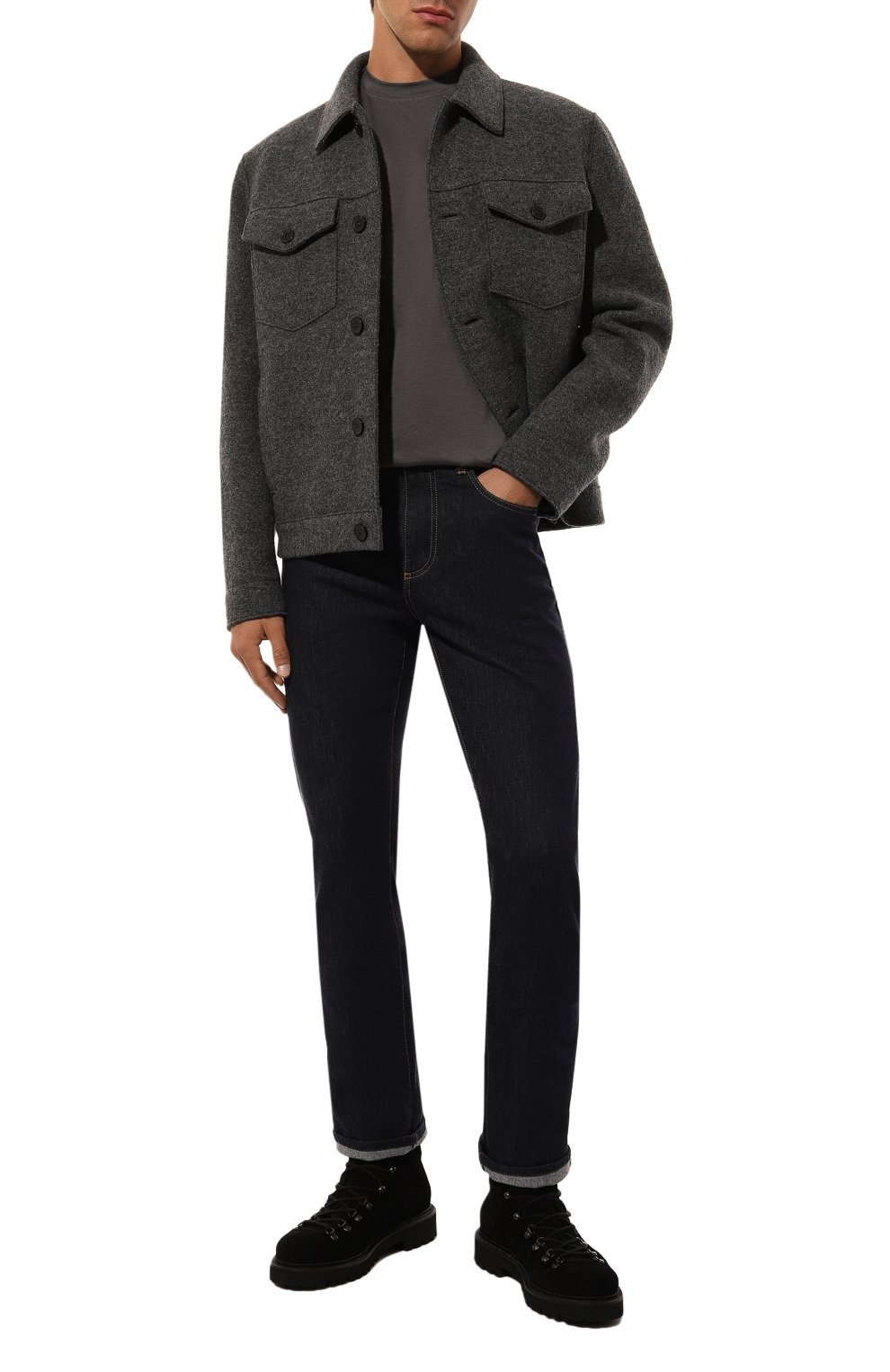 Хлопковая футболка ANDREA CAMPAGNA, арт. TSMC/JERLUX, фото 2