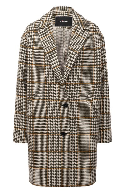 Женское шерстяное пальто KITON, арт. D52610S06542