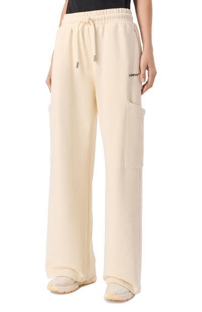 Хлопковые брюки-карго OFF-WHITE, арт. 0WCH025S25FLE0020B10, фото 3