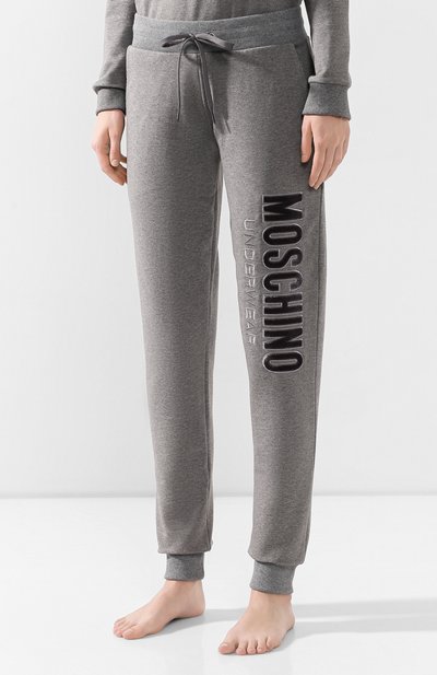 Хлопковые джоггеры MOSCHINO, арт. A4308/9001, фото 3