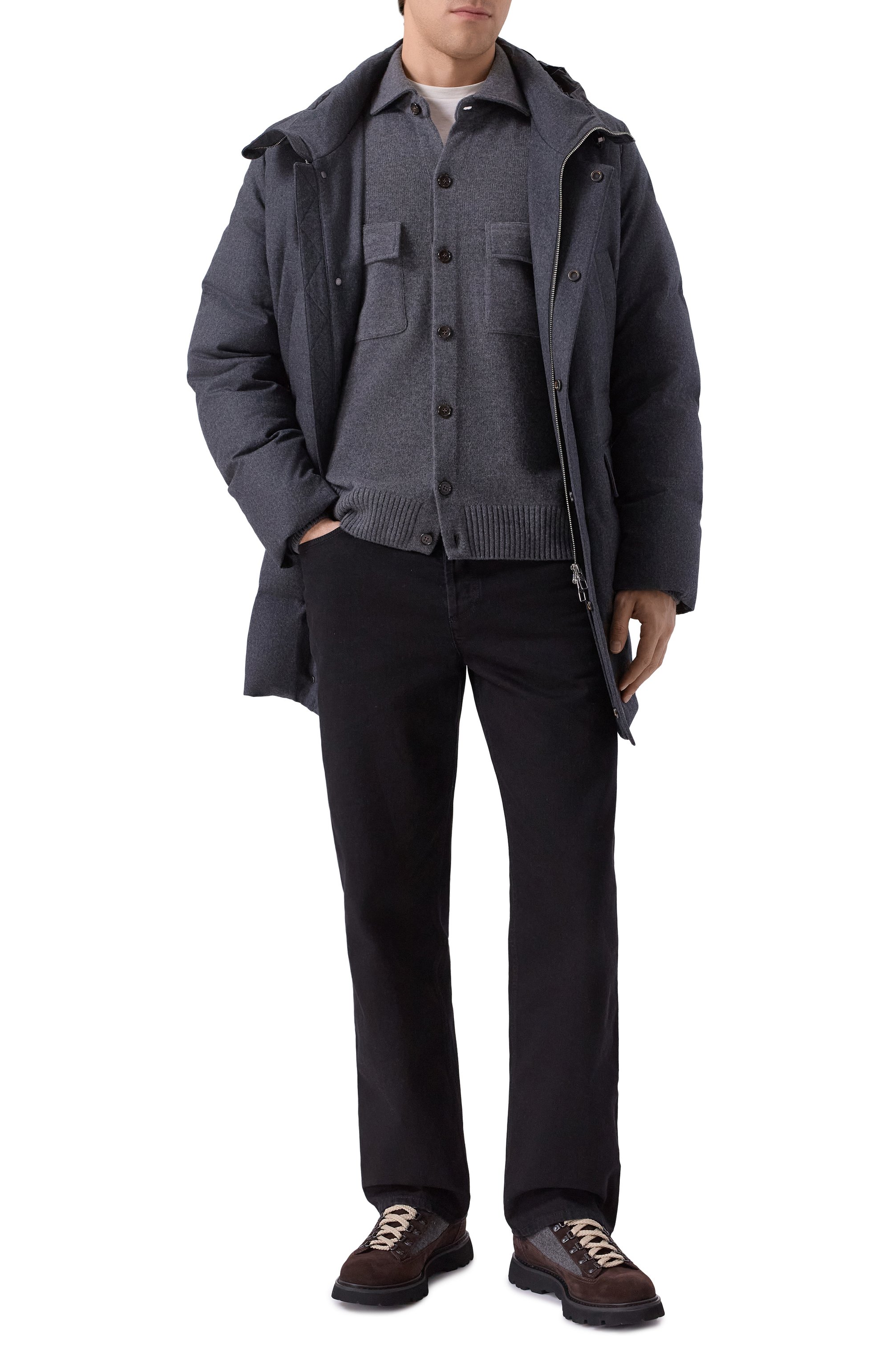 Комбинированные ботинки DOUCAL'S, арт. DU3486G0TNPT814N, фото 2