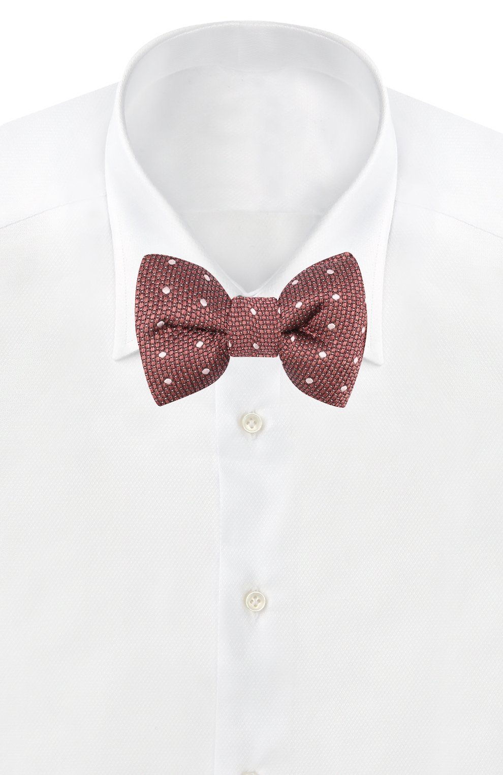 Шелковый галстук-бабочка TOM FORD розового цвета по цене 28600 руб., арт. 5TF25/4CH, фото 2 Шелковый галстук-бабочка TOM FORD, арт. 5TF25/4CH, фото 2