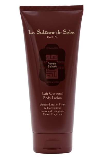 Женского лосьон для тела «лотос и франжипани» (200ml) LA SULTANE DE SABA, арт. 3700448601209