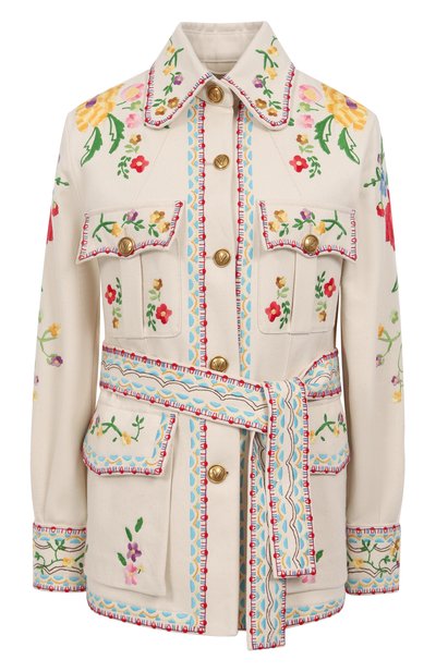 Женский хлопковый жакет VALENTINO, арт. 6B3DC04J918