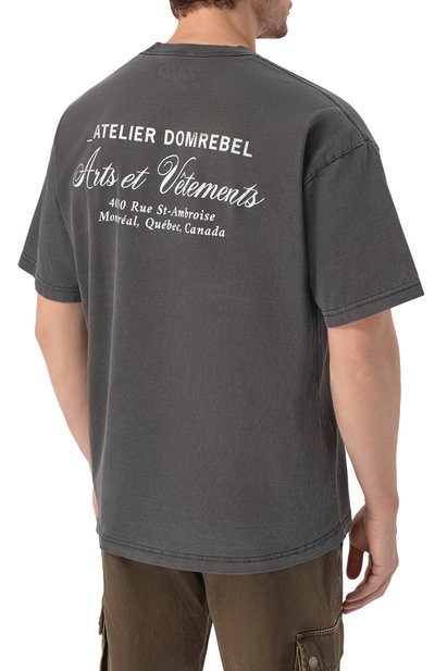 Хлопковая футболка DOMREBEL, арт. M ARTS VETEMENTS/T-SHIRT, фото 4
